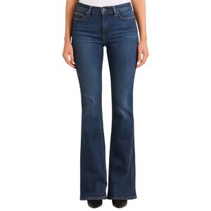 COH Simone #105 Stretch Low Waist Flare Size 26 HEMMED